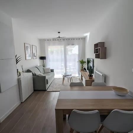 Biscawai Chaleureux Et Cosy Avec Terrasse Apartment Biscarrosse Exterior photo